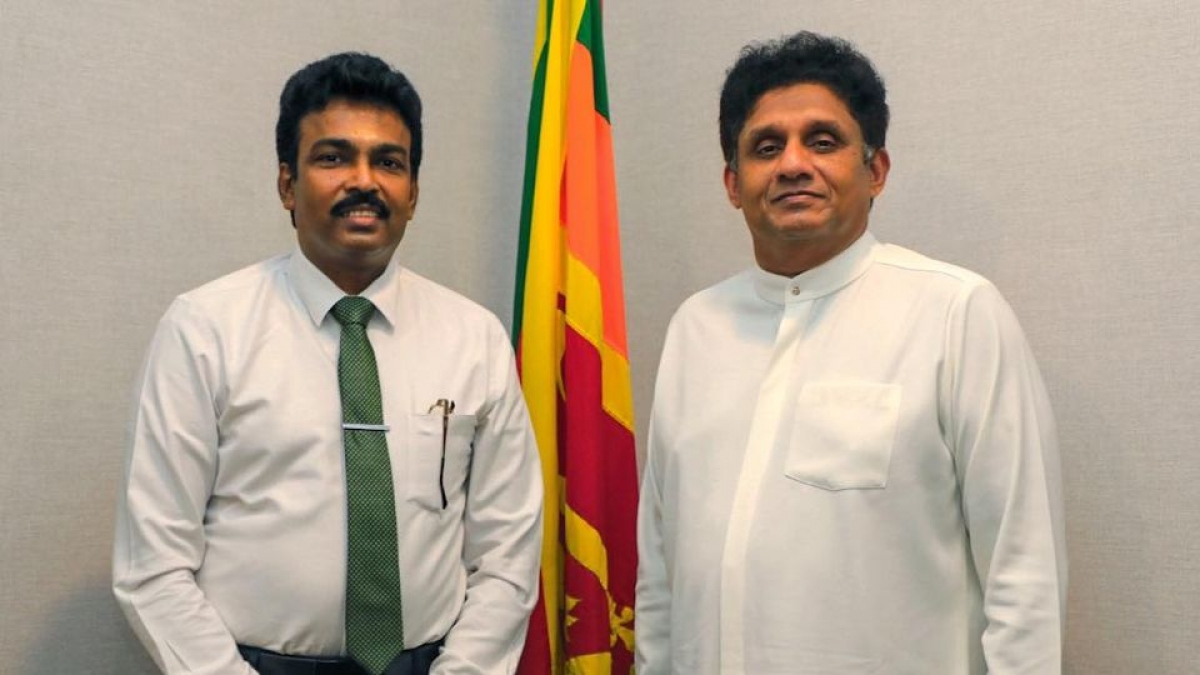 Former Mayor Of Kotte Janaka Ranawaka Meets Opposition Leader And Pledges Support To Samagi Jana Balawegaya