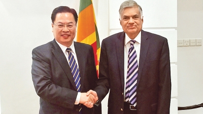 Chinese Ambassador Says Colombo Port City, H&#039;Tota Port And Industrial Park Are New Powerful Engines Of Sri Lankan Economy