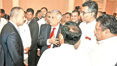 Ranil Says Depriving Him Of Premiership Despite Showing A Parliamentary Majority Is Sirisena&#039;s Problem