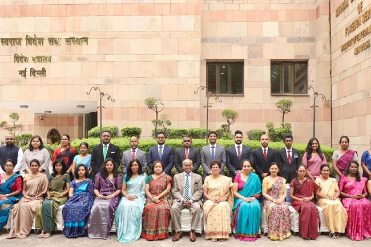 First Special Course for Sri Lankan Foreign Service Officers Inaugurated in New Delhi