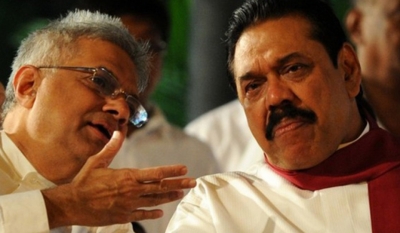 MR Bursts SLFP- JO New Government Bubble: President Now Pushed To Resume Talks With UNP To Continue Govt With RW