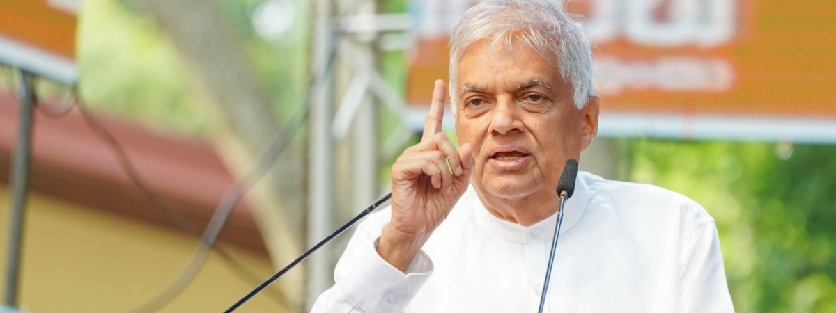 Every Vote for Sajith is a Vote for AKD: Ranil Wickremesinghe