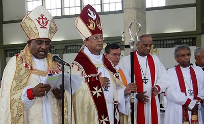 Bishop Of Colombo Expresses Displeasure At Attempted Removal Of Ranil Wickremesinghe As Prime Minister