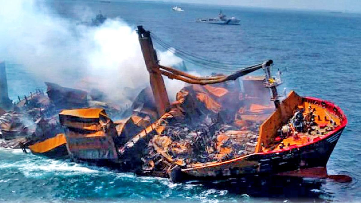 Sri Lanka Faces Challenges in Seeking Compensation for Express Pearl Shipwreck: Parliamentary Committee Reveals