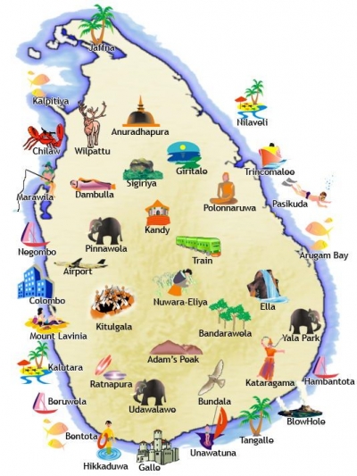 New Sri Lankan Map Including Land Reclaimed For Port City Will Be Introduced Today: Print Copies By June