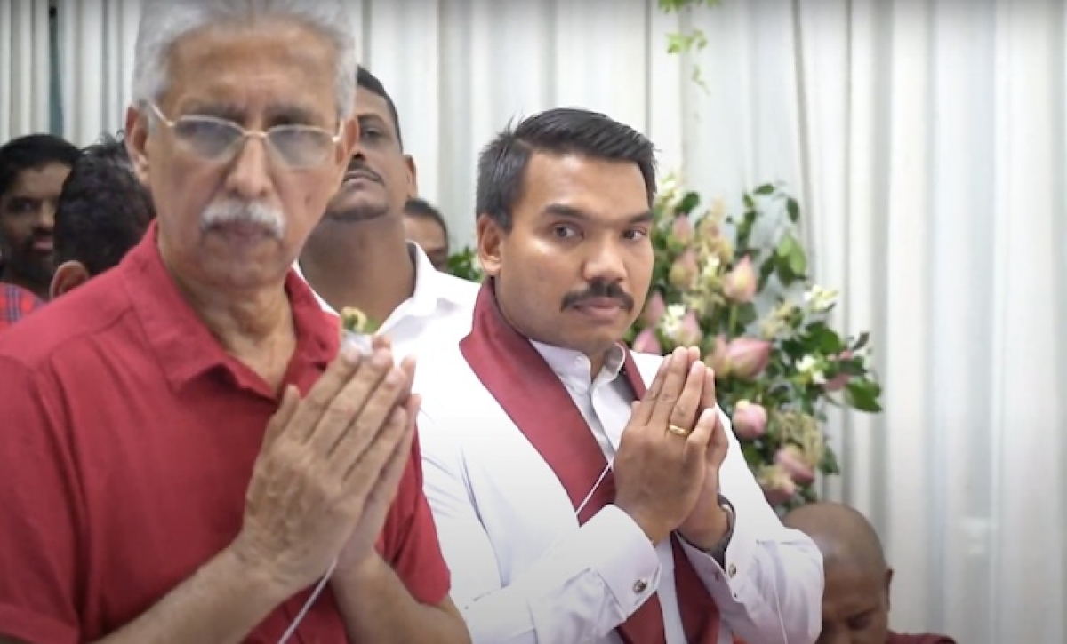 Namal Rajapaksa Declared SLPP Presidential Candidate