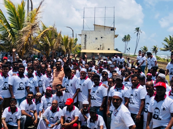 Beruwala- Aluthgama Muslims, Bodu Bala Sena, Sinhale And Ravana Balaya All Marching Together At Joint Opposition Protest Rally