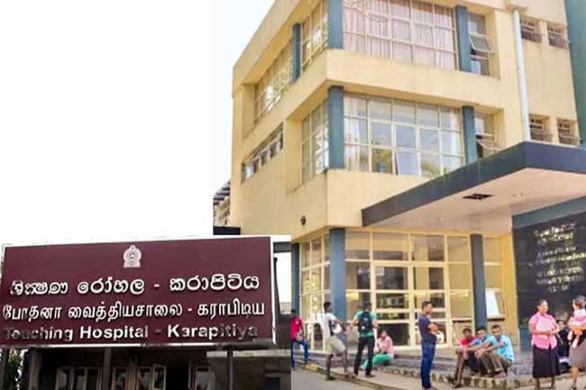 Karapitiya Hospital’s Doctors Launch Indefinite Strike