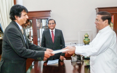 Dappula De Livera Takes Oaths As 47th Attorney General Before President Sirisena