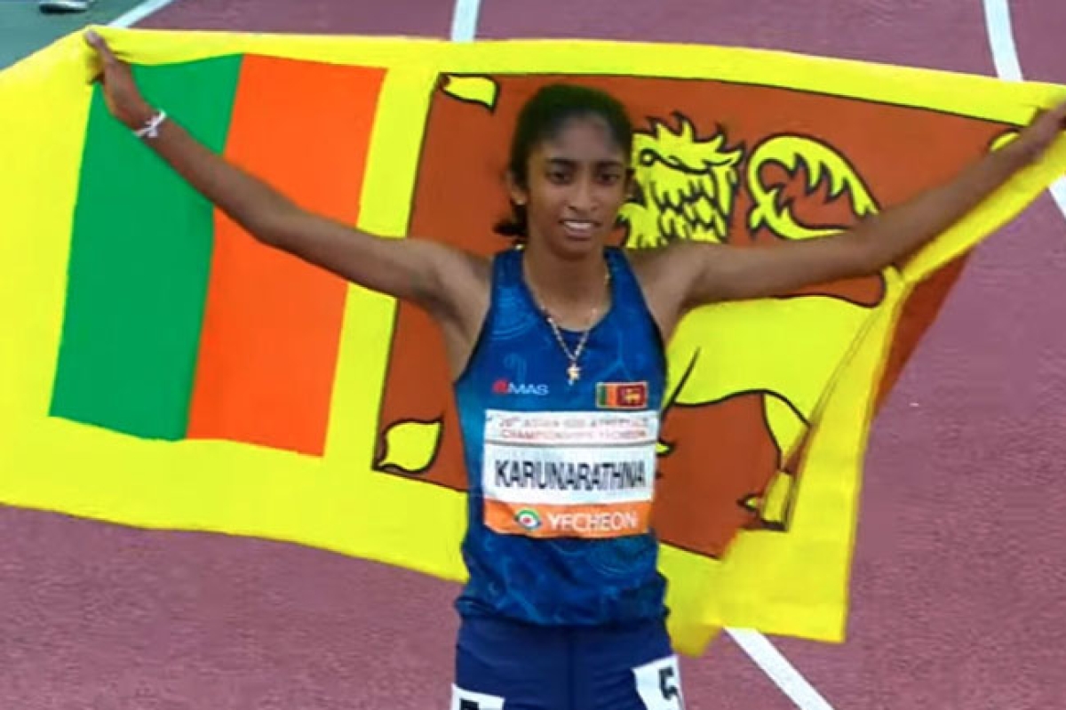 Glimmer of Hope for Sri Lanka at Asian Games as Tharushi Karunaratna and Abeyrathna Qualify for 800m Finals