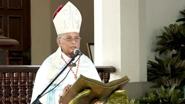 Invoking blessings from Our Lady of Lanka