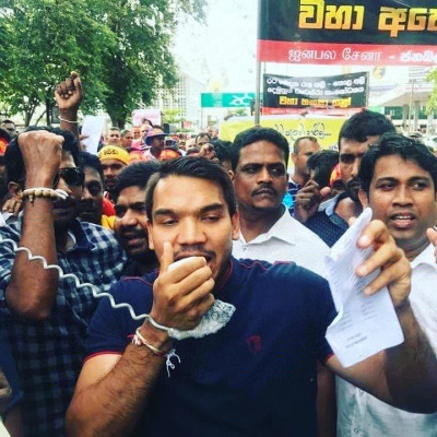 Heavy Traffic Congestion Reported In Town Hall Area Due To Protest By Joint Opposition