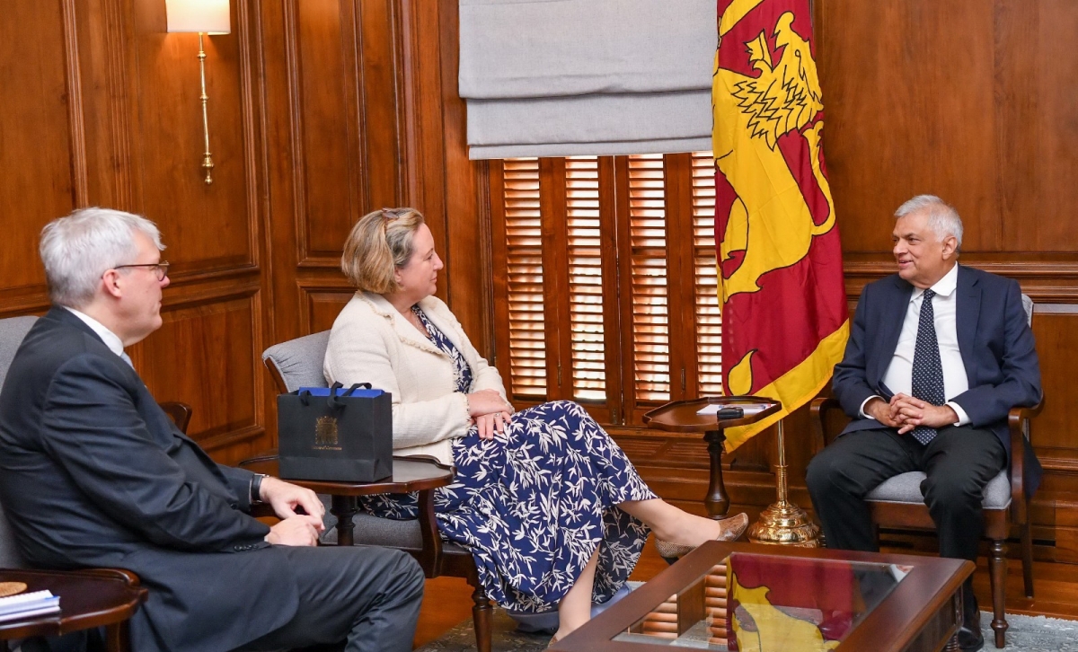 UK Foreign Minister Anne-Marie Trevelyan Holds Discussions with Sri Lankan President