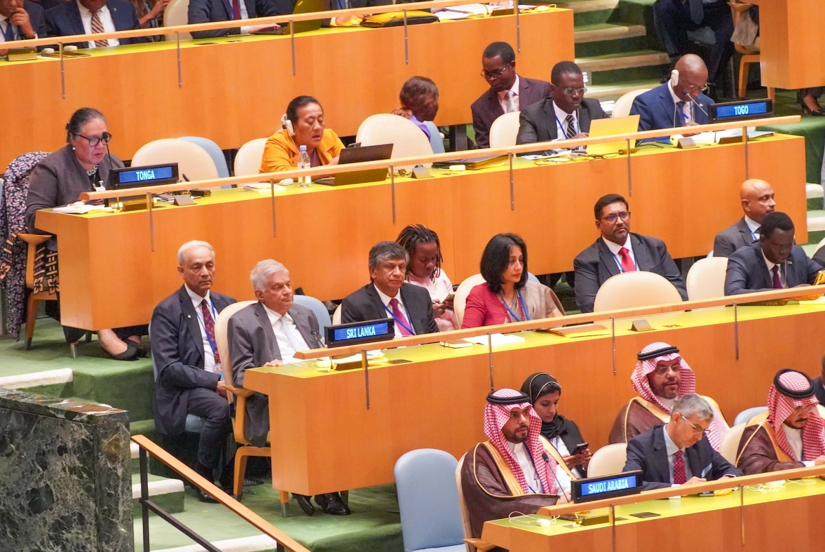 [PHOTO] President Ranil Wickremesinghe Attending SDG Summit 2023 at UNHQ, New York