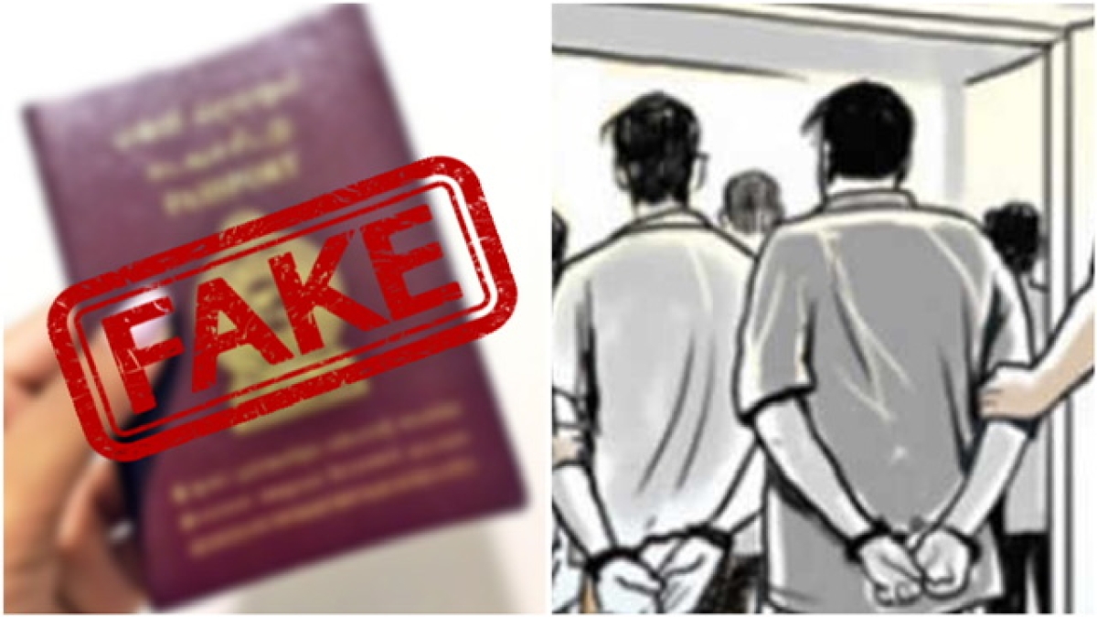 Two Individuals Arrested with Fake Passports at Airport