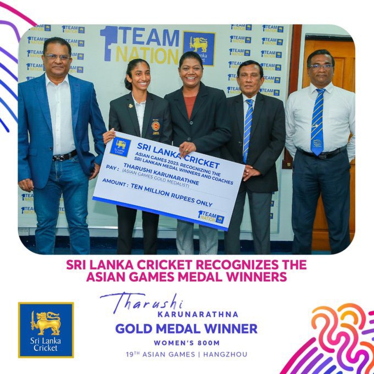 Beleagured Sri Lanka Cricket Honors Asian Games 2023 Medal Winners Amidst Ongoing Challenges