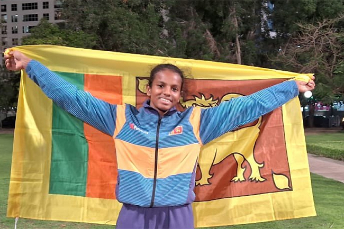 Sri Lankan Athlete Nethmika Madushani Herath Secures Silver at Asian U20 Athletics Championships