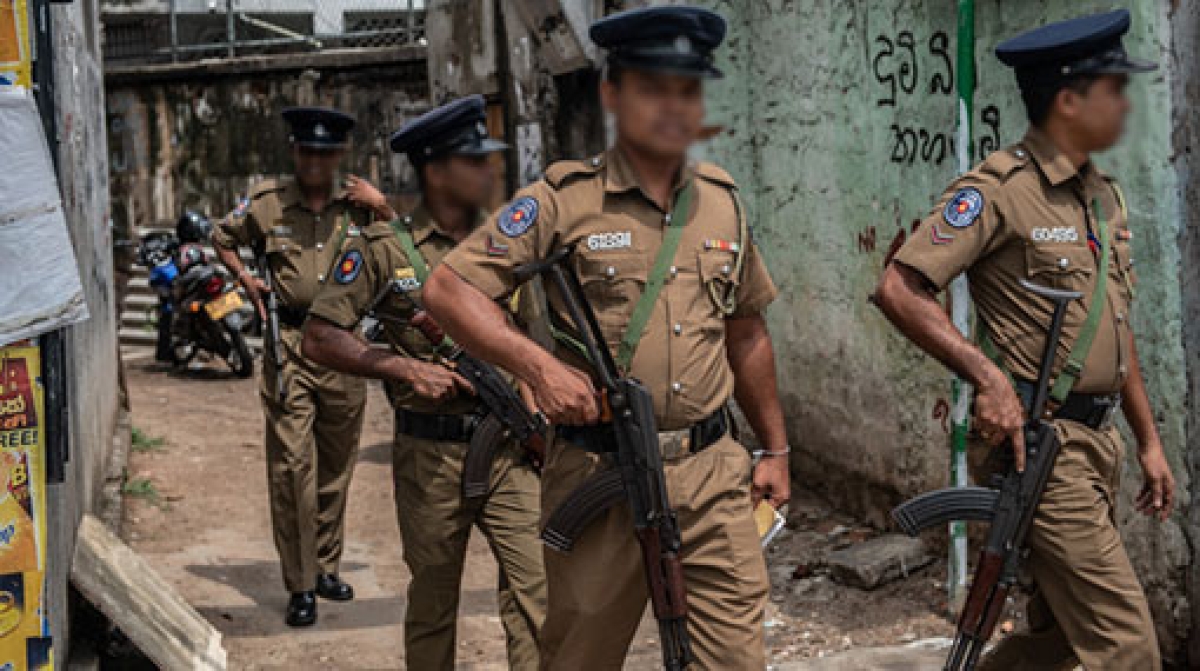 Police Uncover Cache of Weapons and Explosives in Abandoned School Building in Matara