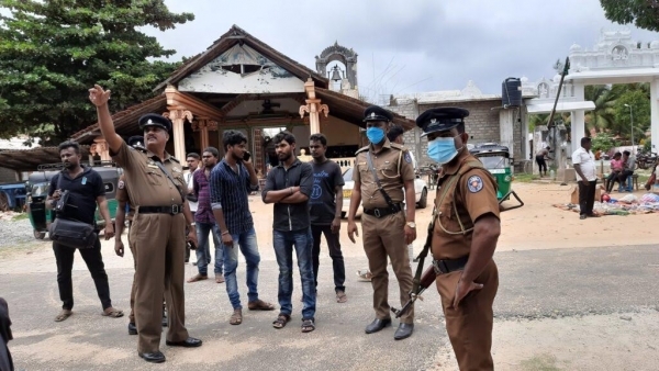 Tense Situation In Jaffna As Police Obstruct Thileepan’s Death Commemoration