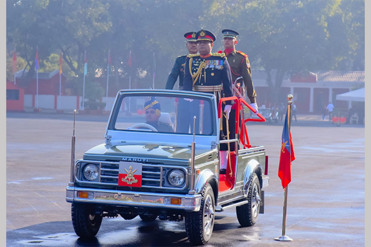 Sri Lanka&#039;s CDS General Shavendra Silva Honored as Chief Guest at Indian Military Academy Passing Out Parade&quot;