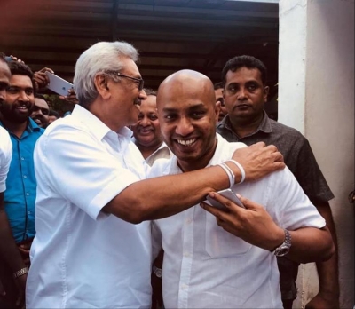 Gota Visits Duminda Dissanayake&#039;s House in Anuradhapura: Rohitha Bogollagama Extends Support To UNP Candidate Sajith Premadasa