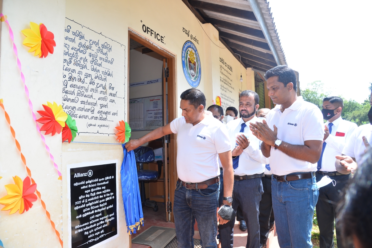 Allianz Lanka Successfully Completes Its 2nd Sustainability Initiative in Mahiyanganaya