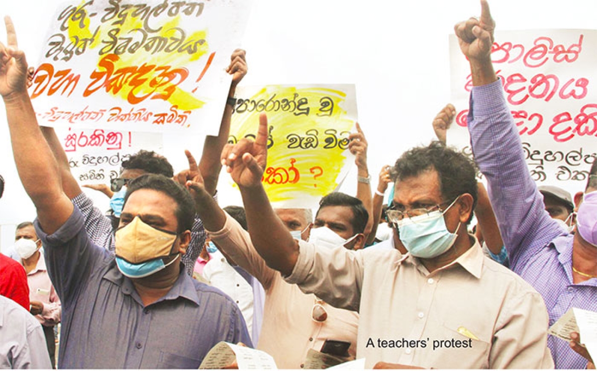 Teachers&#039; Unions Set to Stage Mass Protests Across Sri Lanka Amid Mounting Grievances