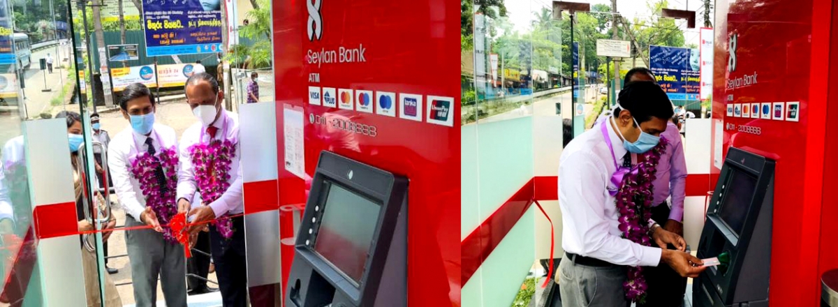 Seylan Bank installs new ATM at Rathnapura Teaching Hospital