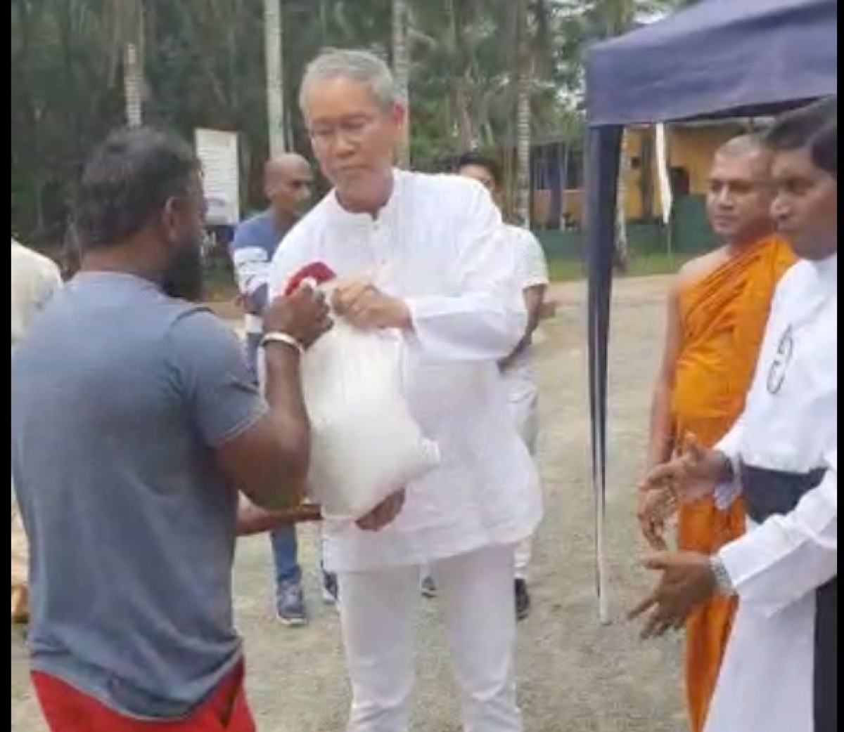 Rice donated by Thailand distributed in Payagala