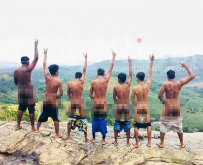 Police Arrest Three Men Over Semi-nude Pictures At Pidurangala Under Laws Against Obscene Publications