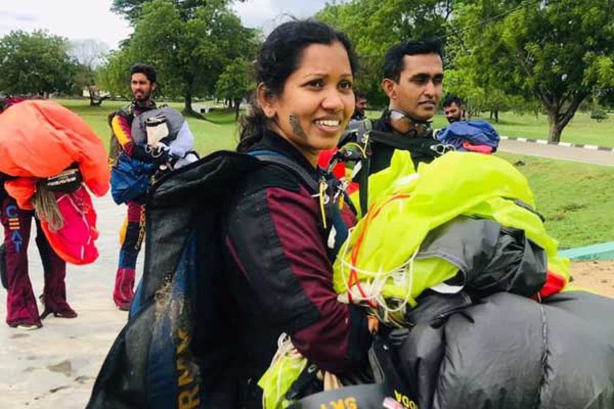 Former Army Parachute Champion Manisha Becomes Buddhist Nun, Embracing New Spiritual Path