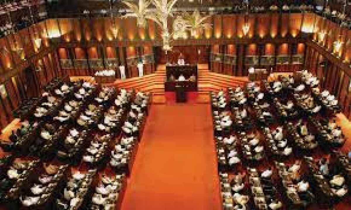 Tense Situation in Parliament: Unruly Behavior Leads to Four-week Suspension of SJB MP Ajith Mannaperuma