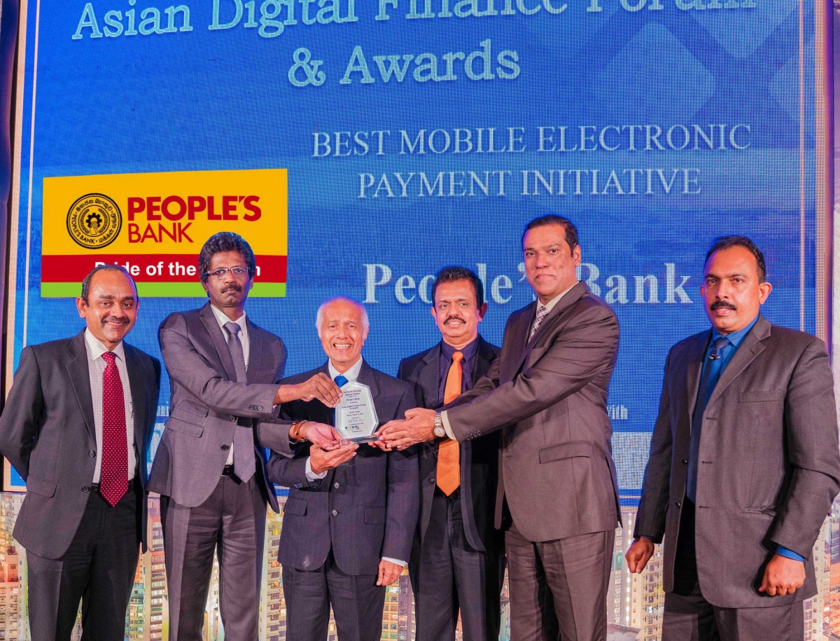 People’s Wave Mobile Banking app wins ‘Best Mobile Electronic Payment Initiative’ at ‘Asian Digital Finance and Awards’