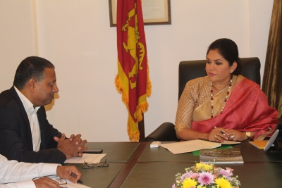 Rosy Meets With Sri Lanka Tourism Authorities To Discuss Colombo Tourism Development Plan