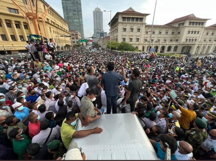 Police Media Spokesman Says Police Will Initiate Action Against Those Who Organised SJB Protest In Colombo