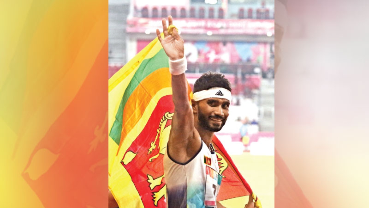 Sri Lankan Athlete Nuwan Indika Secures Gold in Men&#039;s 100m at Asian Para Games