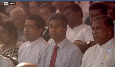 GMOA President Padeniya Makes Another Controversial Move: Attends Sajith Premadasa&#039;s Manifesto Launch In Kandy