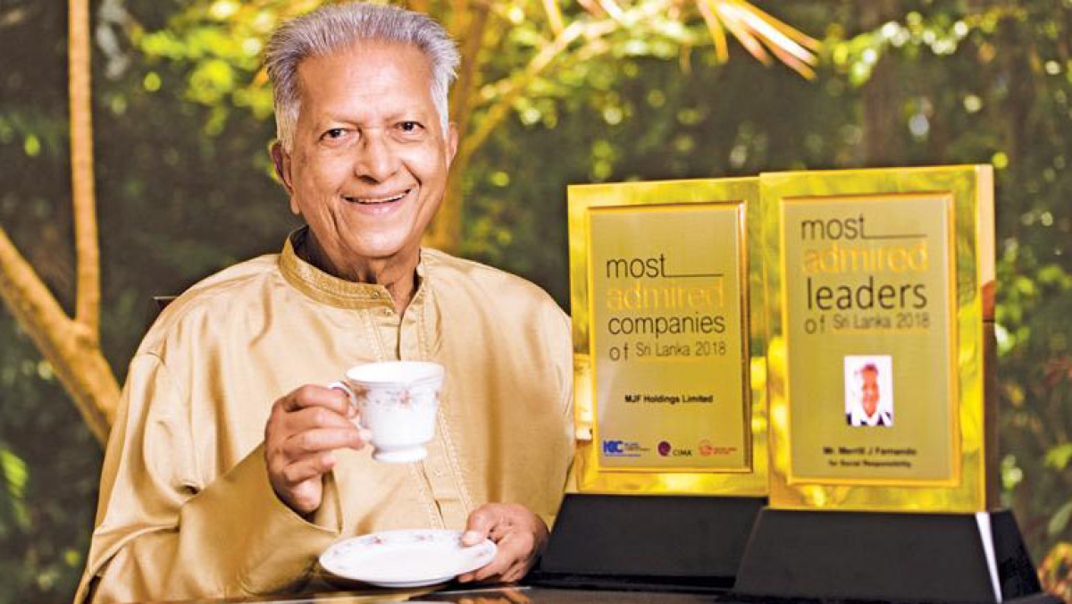 Dilmah Tea Founder Merrill J. Fernando, the Visionary Tea Pioneer, Passes Away at 93