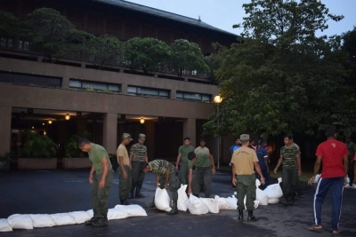 Water Levels Of Diyawanna Oya Rising To Flood Levels: Army Adopts Swift Measures To Prevent Parliament From Flooding