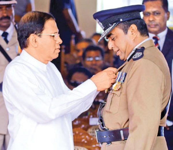 IGP Pujitha Jayasundara Gives Four Hour Statement To CID On Alleged Conspiracy To Kill President Sirisena