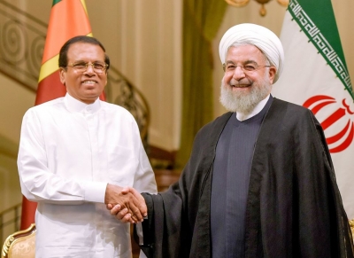 Sirisena Thanks Iran For Uma Oya Project: Seeks Further Assistance On Economic Development And Petroleum