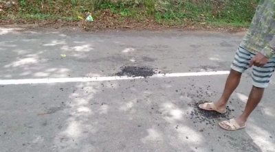 Thalgaswala RDA Under Censure For ‘Slipshod’ Job With Road Maintenance: Social Media Implodes