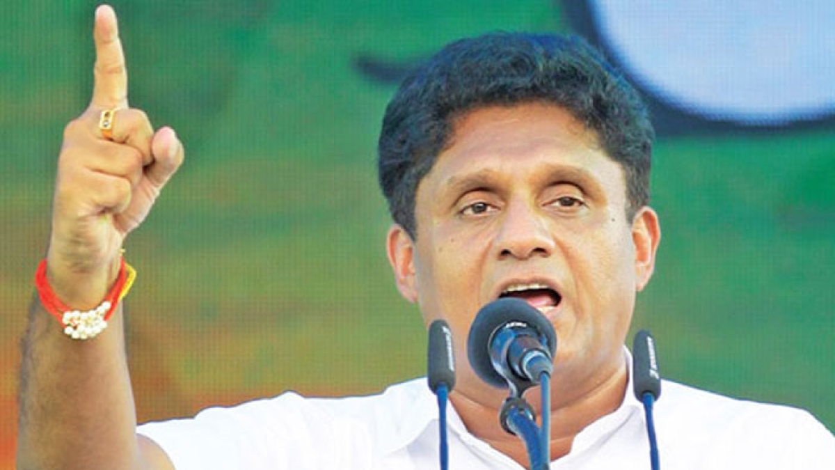 Sajith swears to bring scores to the streets against President’s threats