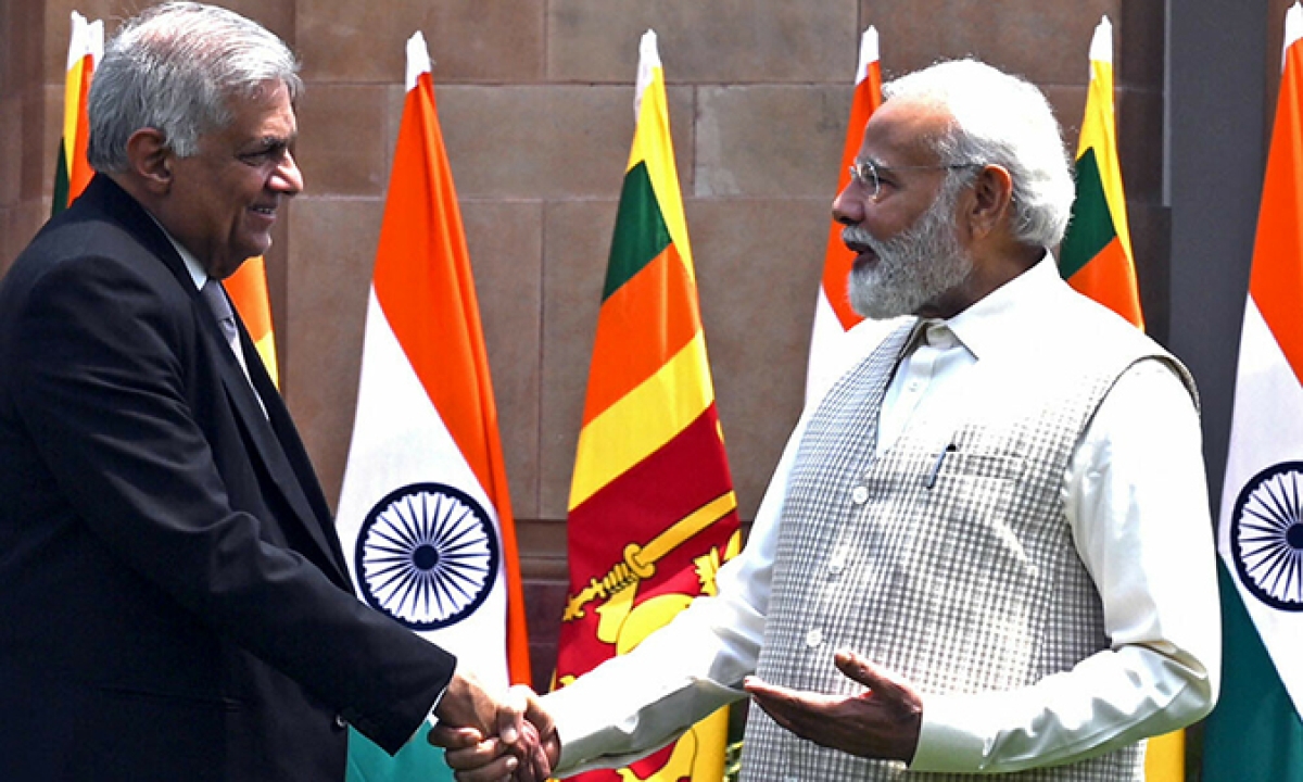 President Wickremesinghe Applauds Indian PM Modi&#039;s Leadership and Advocates Global Collaboration at Global South Summit