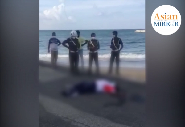[VIDEO] Kollupitiya Police Crime OIC Dies Suddenly While Exercising At Galle Face Green