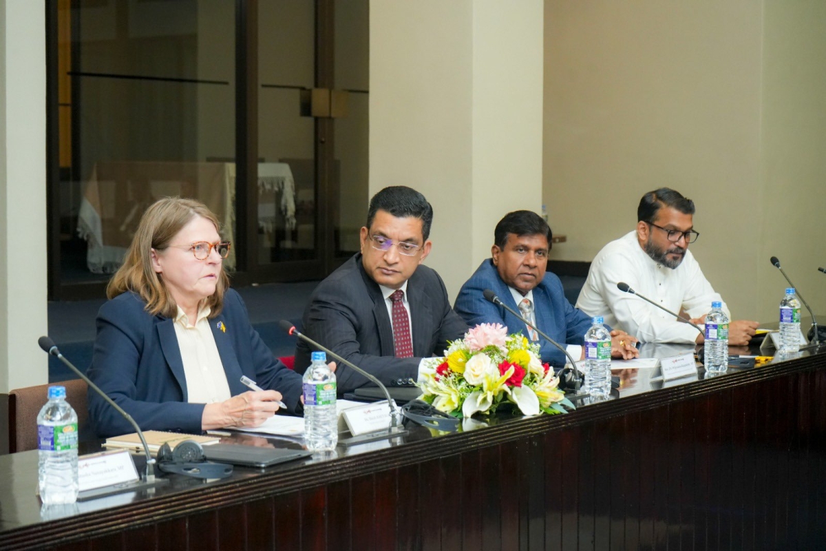 Sri Lankan Multi-Party Delegation Holds Interactive Discussion with EU Team Led by Heidi Hautala