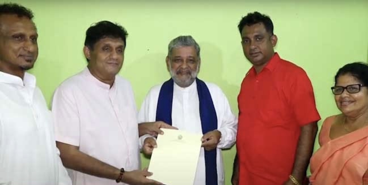 Former Minister Tissa Karaliyadde Joins SJB