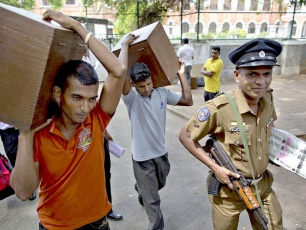 Country In Preparation For Local Government Elections: Polling Cards And Ballot Boxes Distributed Today