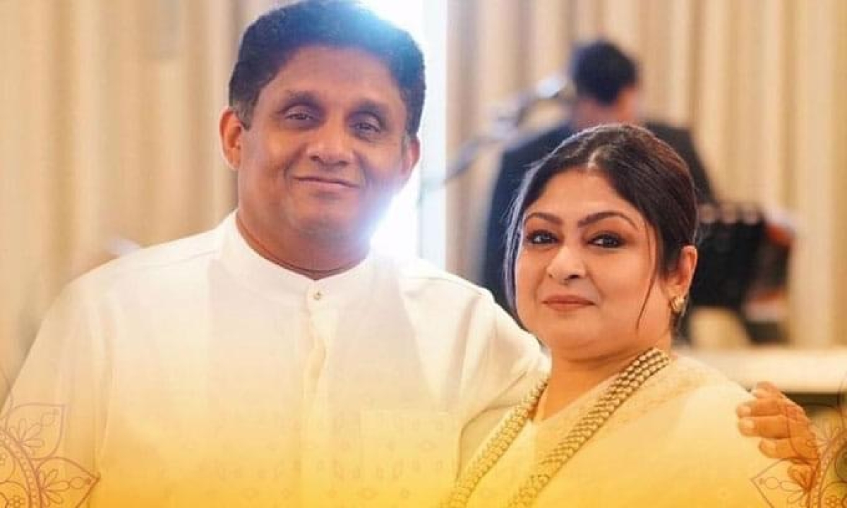 Sajith&#039;s Wife Jalani Premadasa Bestowed With Honorary Title &quot;Shri Sugatha Shasana Prasadini&quot;