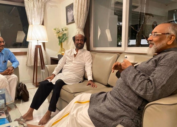 Wigneswaran Invites South Indian Superstar Rajini Kanth To Visit Sri Lanka:  Pushes For Dual Citizenship For Lankan Tamils Living In India